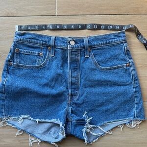 Levi's Classic Blue Jean Shorts